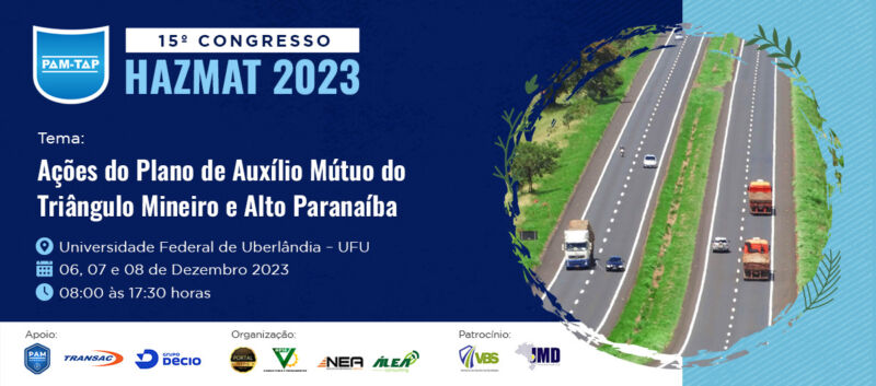 15º Congresso HAZMAT 2023 Uberlândia MG